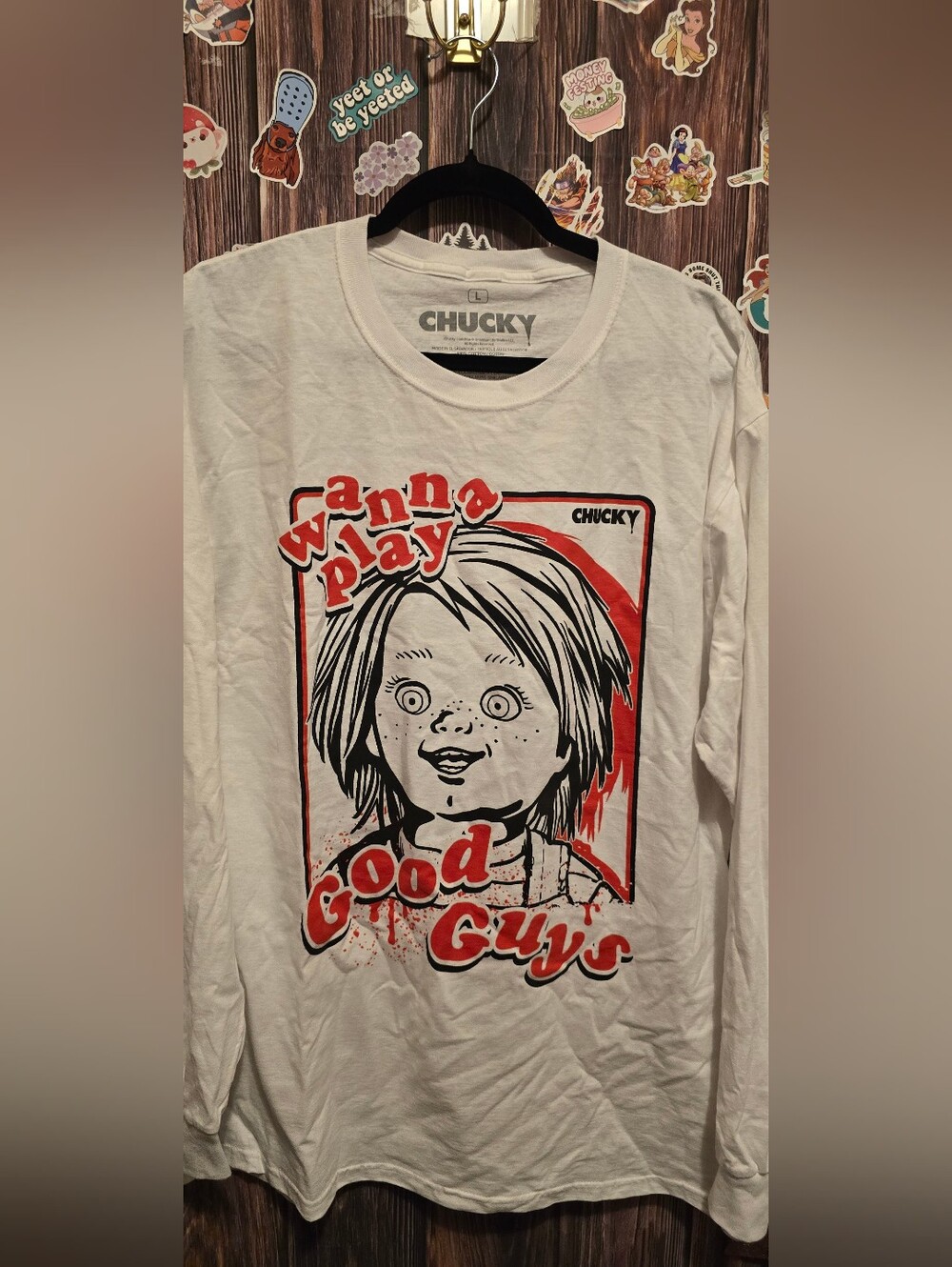 LARGE CHUCKY LONG SLEEVE
